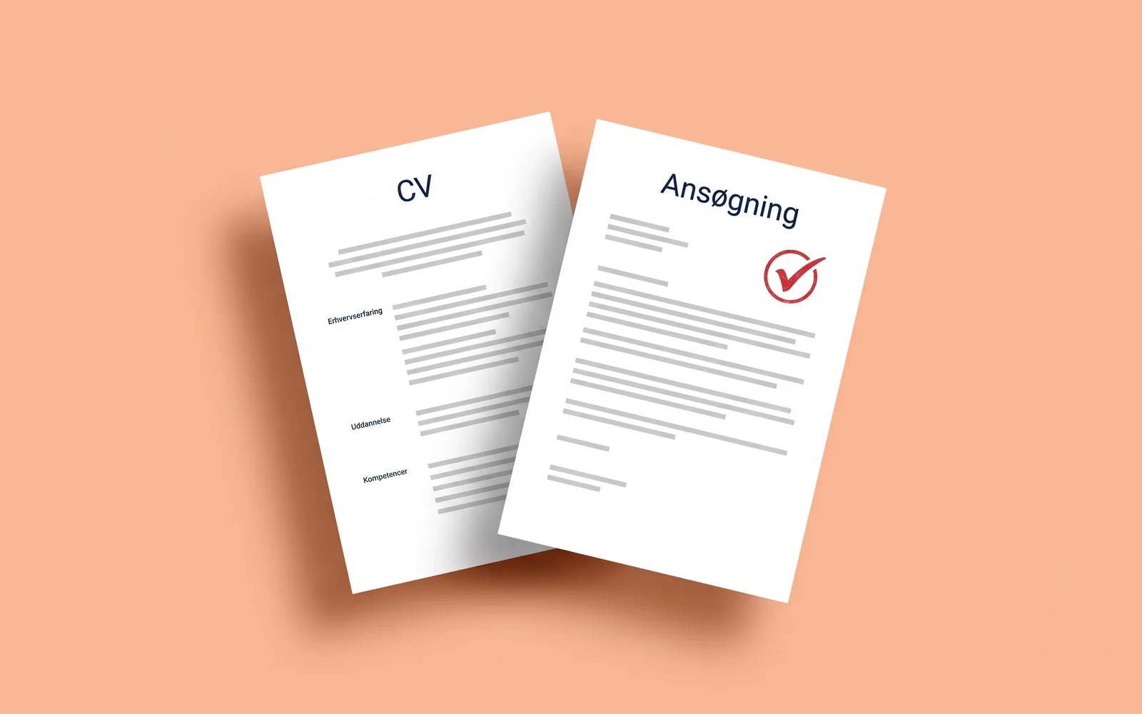 cvklar.dk, tailored CV and cover letter